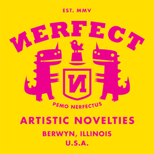 Nerfect Artistic Novelties shop logo