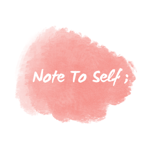 note-to-self shop logo