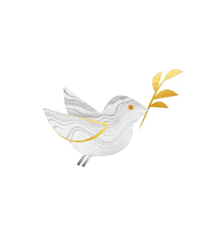 Suminagashi bird