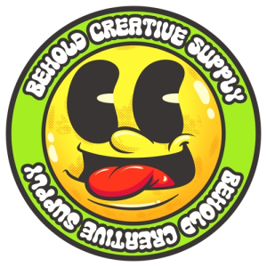 Behold design supply shop logo