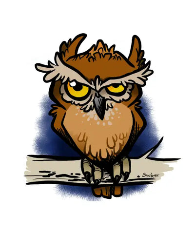 Grumpy Owl