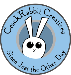 CrackRabbit Creatives shop logo