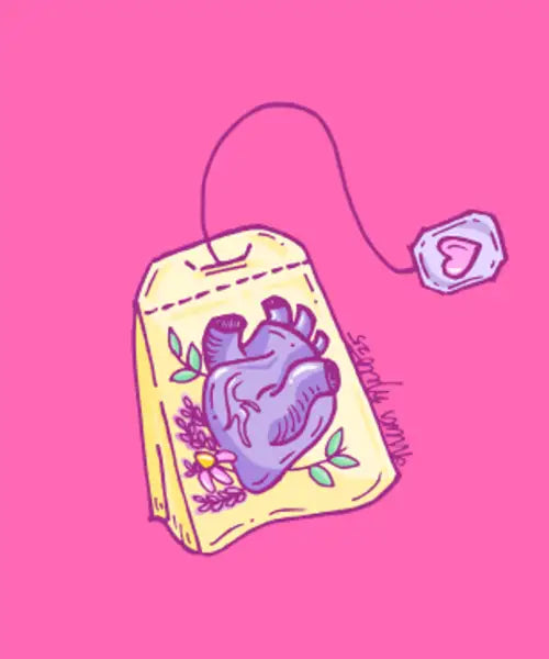 Heartwarming tea design