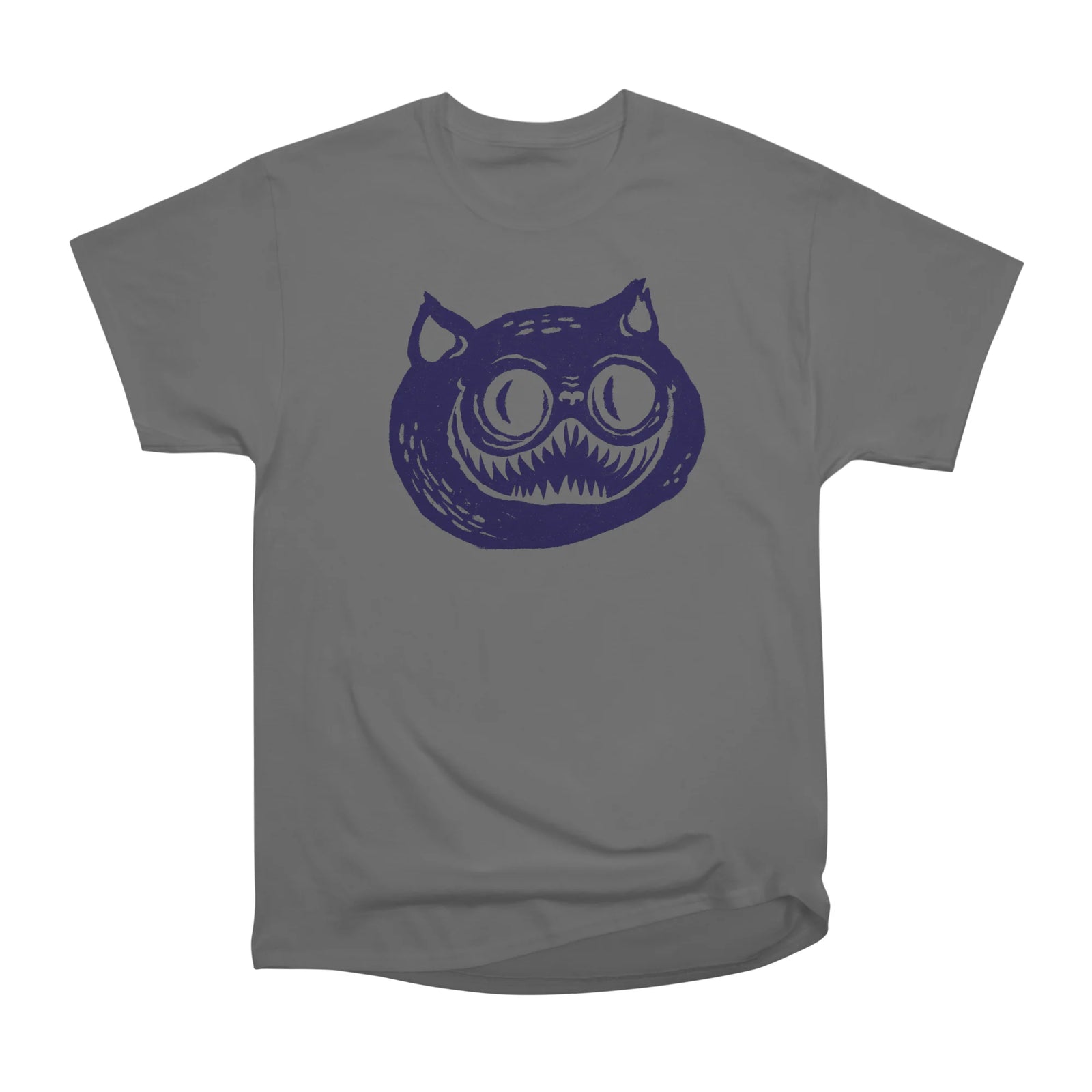 Black Cat Sharp Teeth - Dark