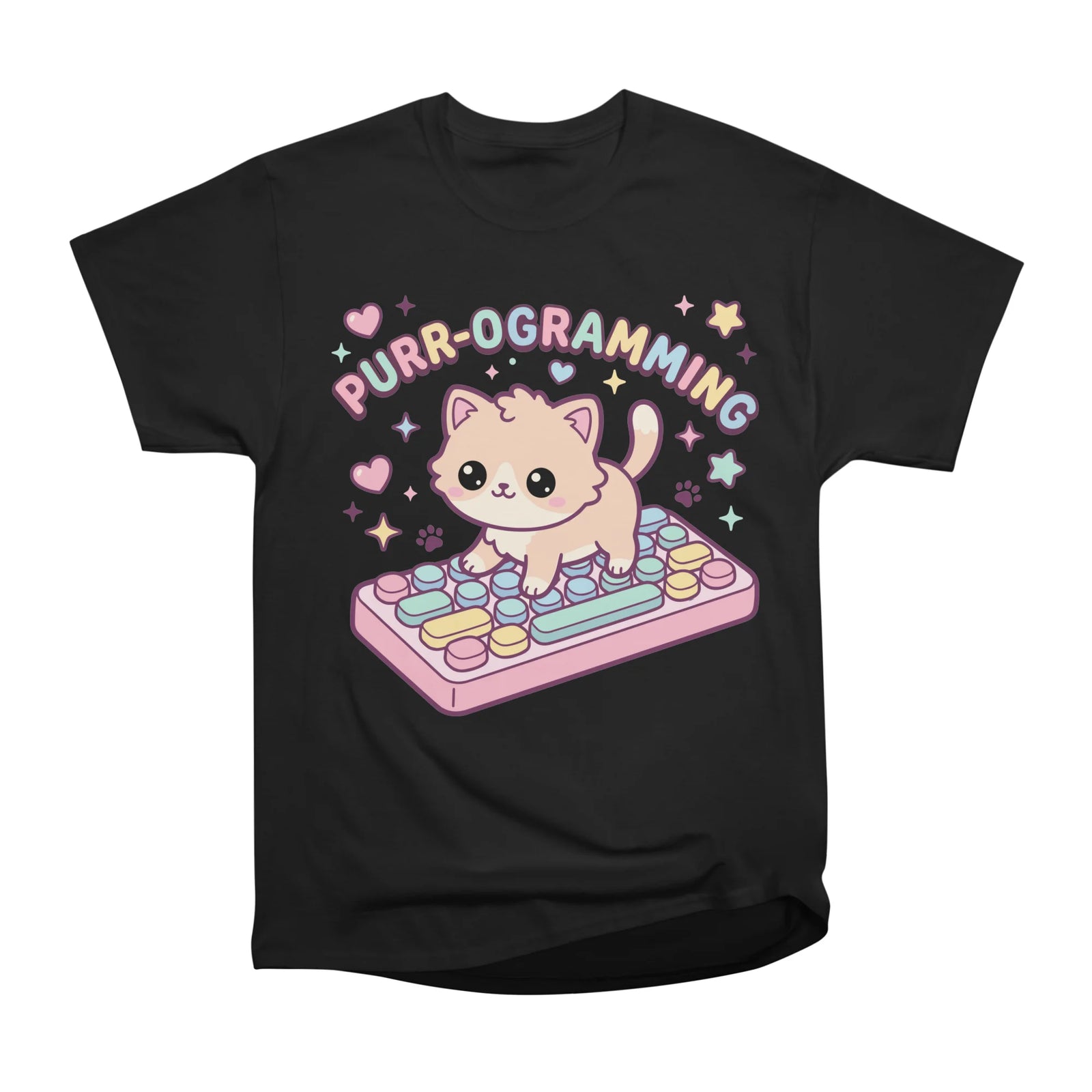 Purr-ogramming Cat Programmer Cute Kitten