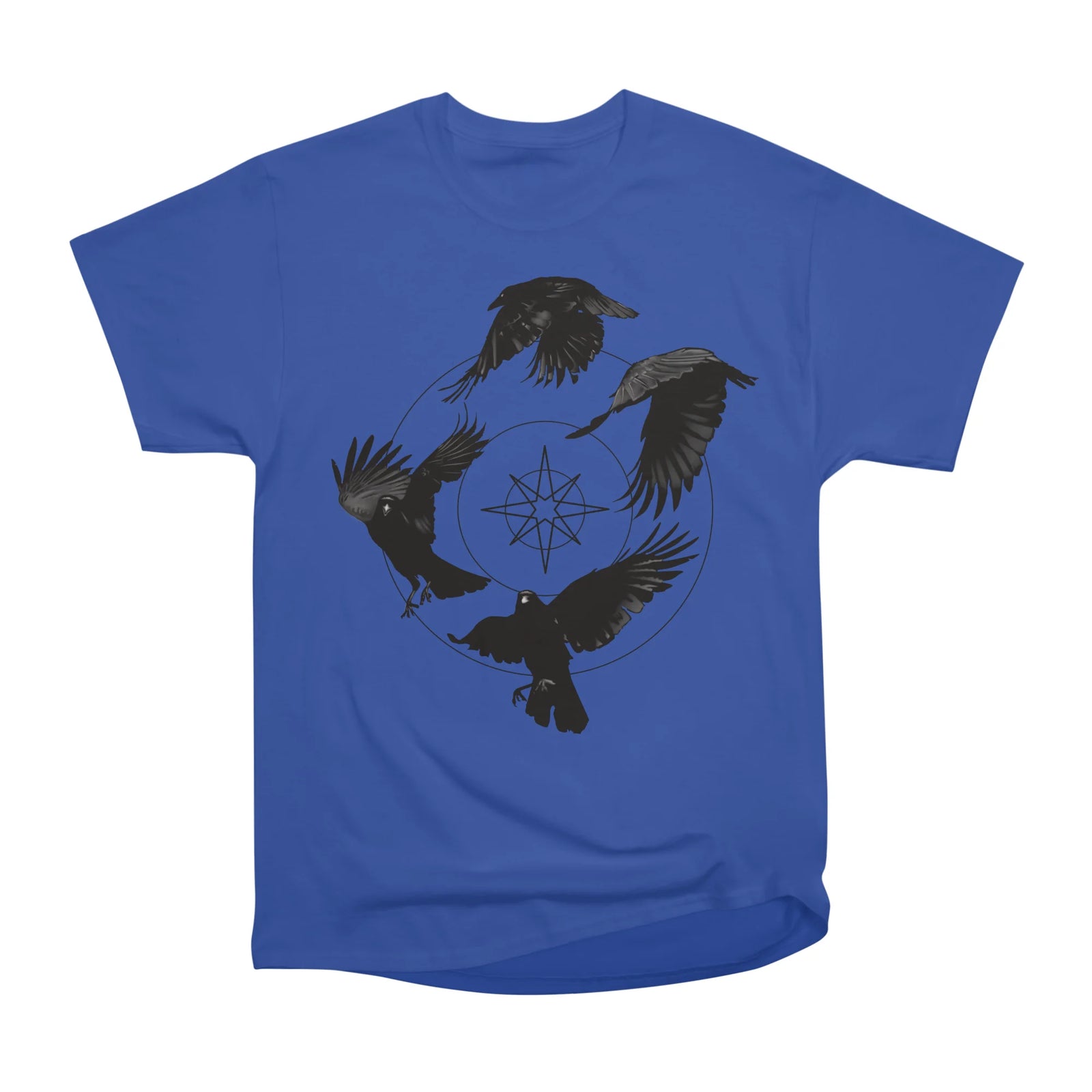 As the crow flies
