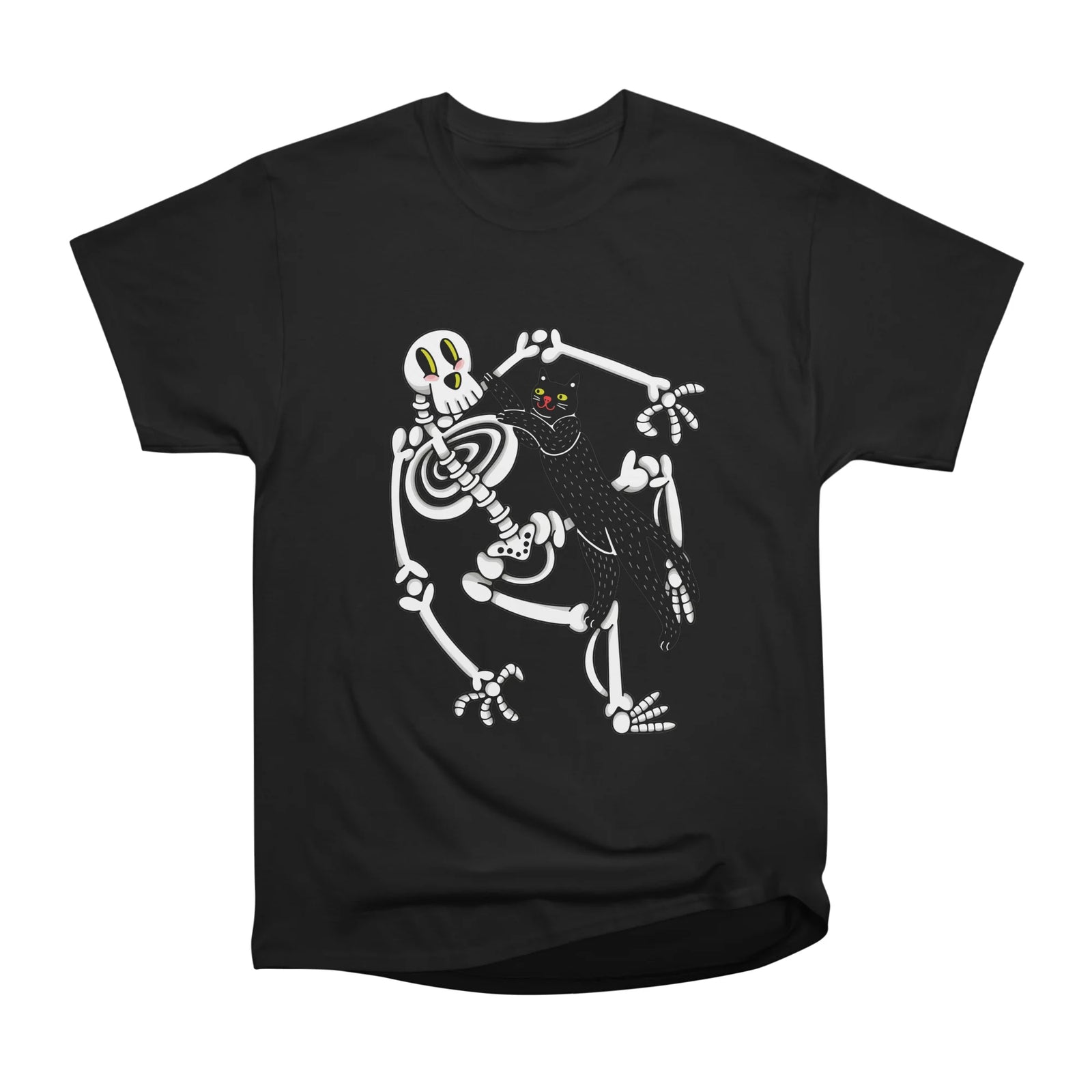 Skeleton and Cat