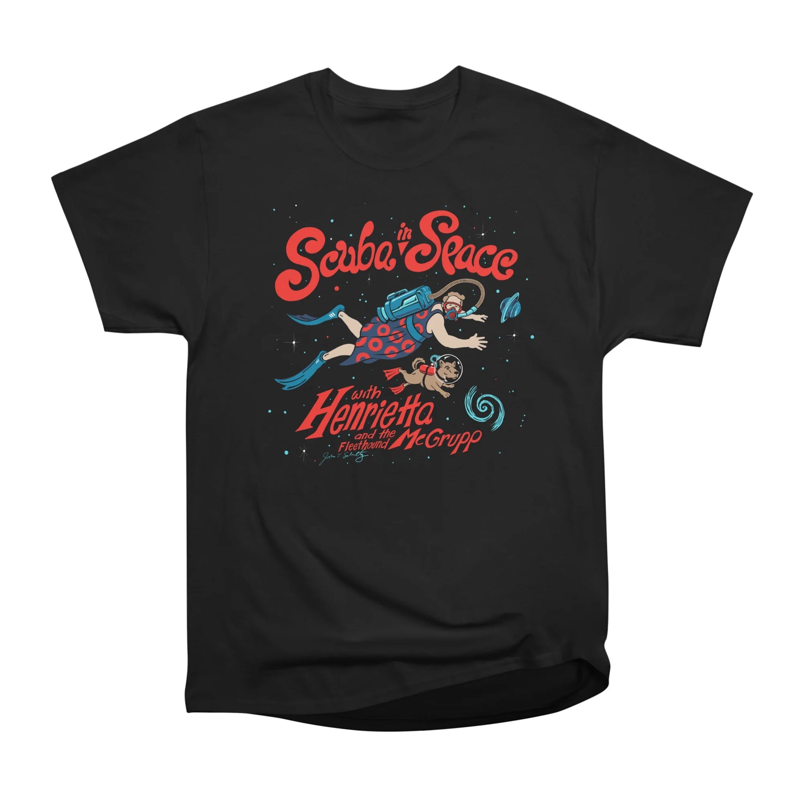 Scuba in Space with Henrietta...