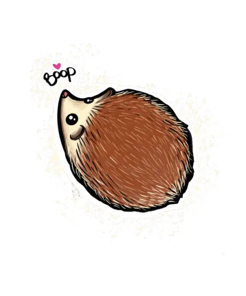 Boop Hedgehog Design