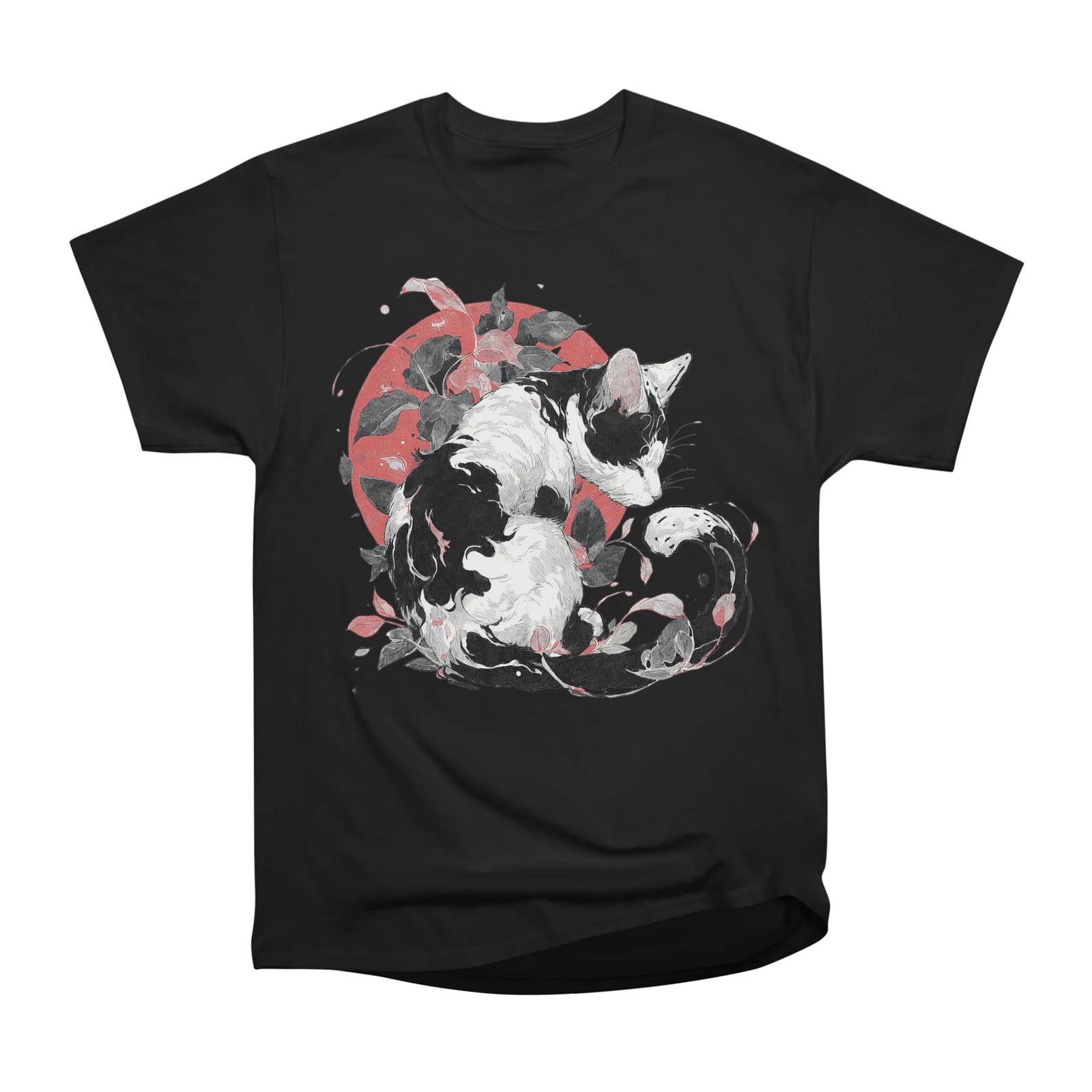 Playful Irezumi Cat