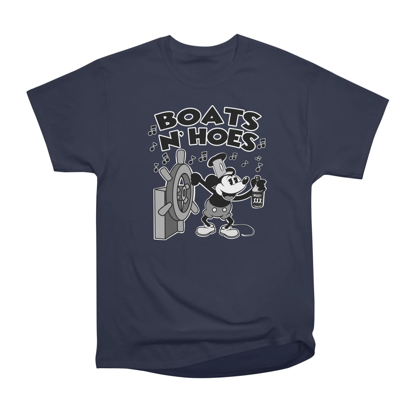 Boats N' Hoes - Steamboat Willie Public Domain