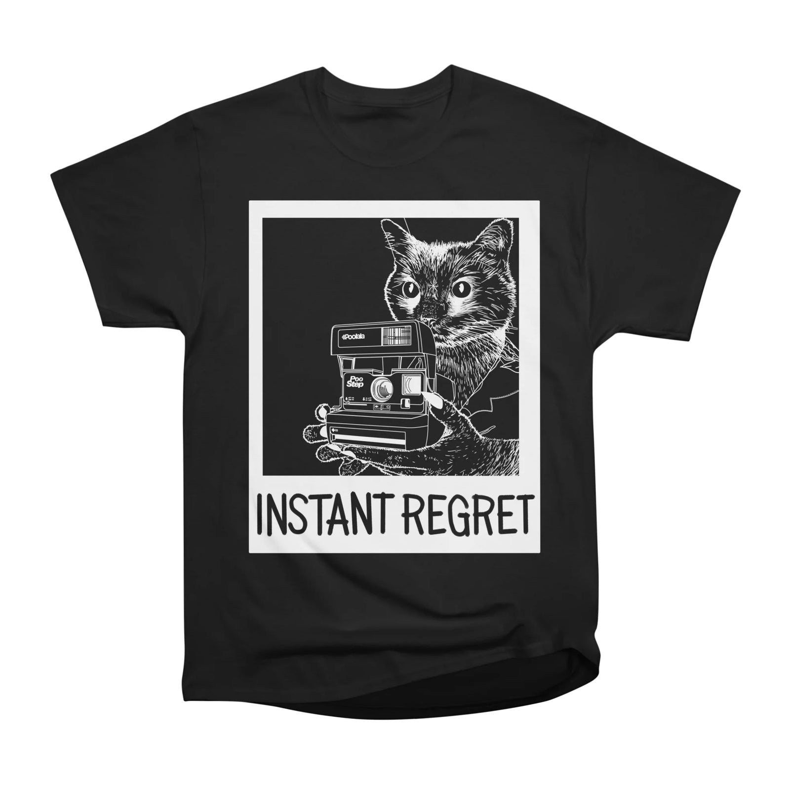 Instant Regret (White Outline)