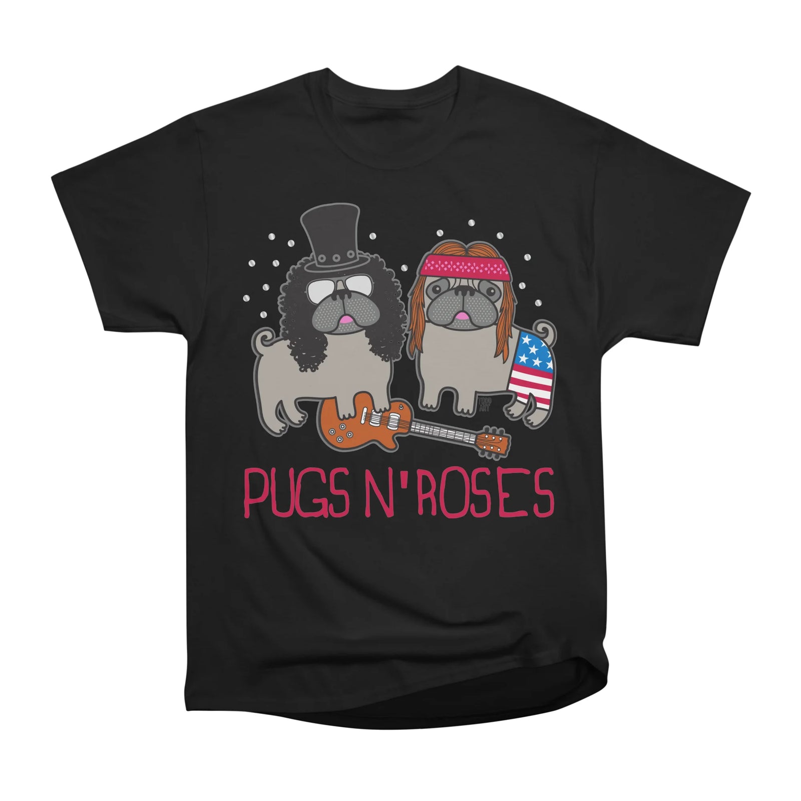PUGS AND ROSES