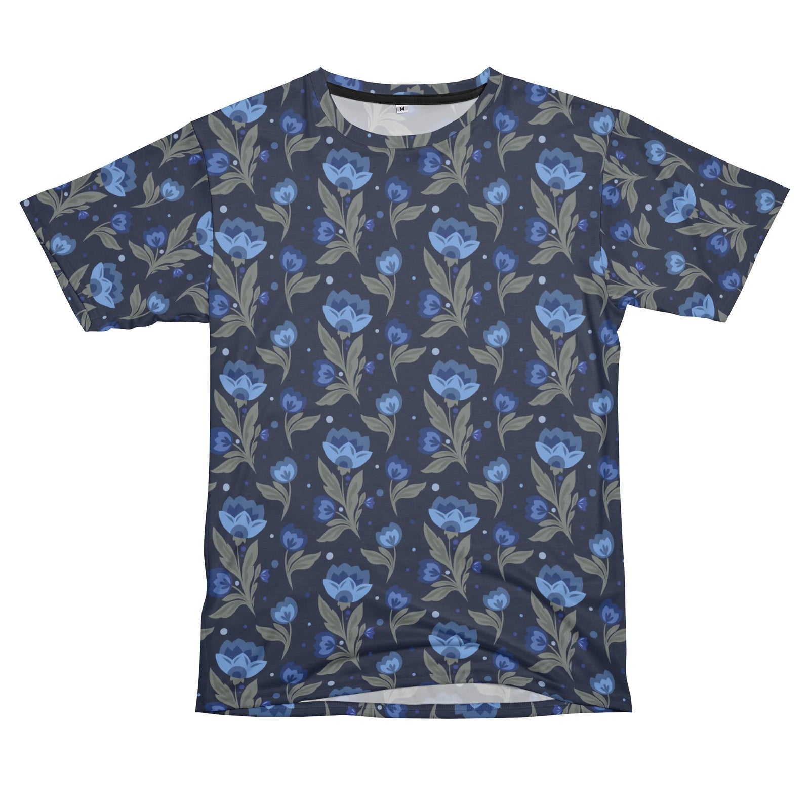 Blue floral Pattern