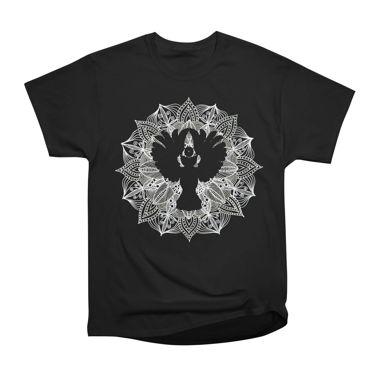 Abstract Owl Mandala Circle