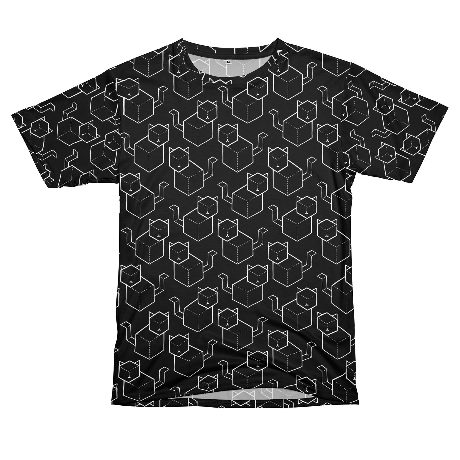 Schrodinger's Cats (Pattern) (Black Variant)