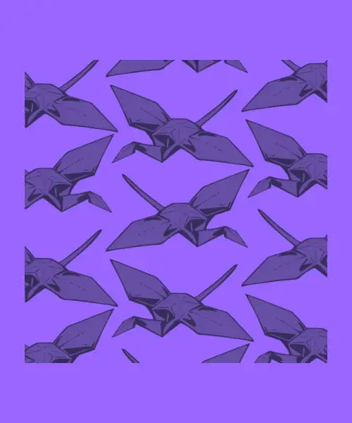 Purple Crane