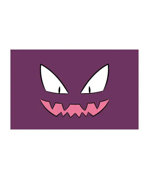 GHOST TYPE FACE MASK