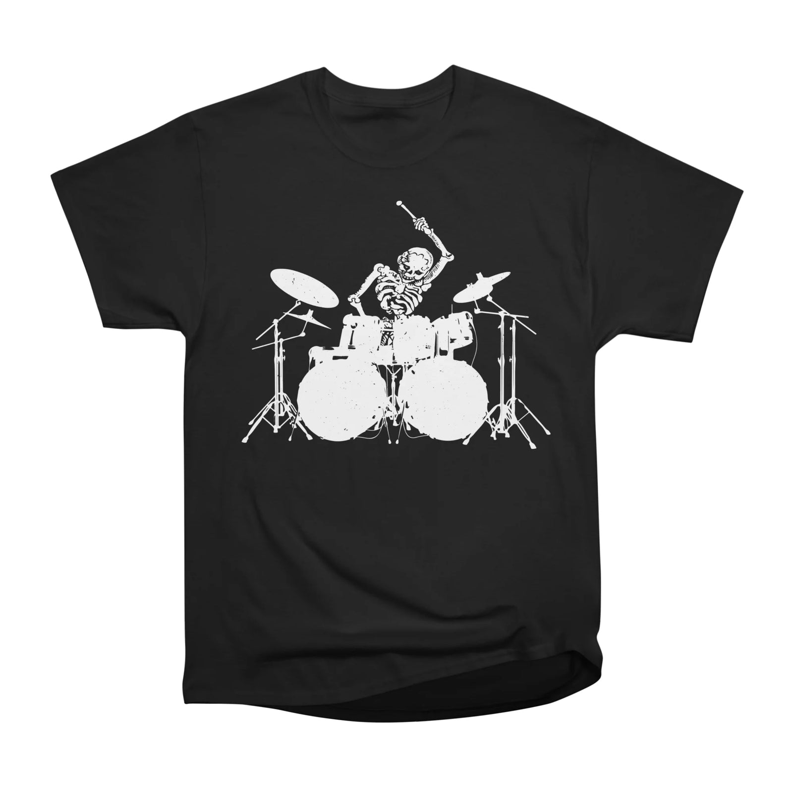 Skeleton Playing Drums