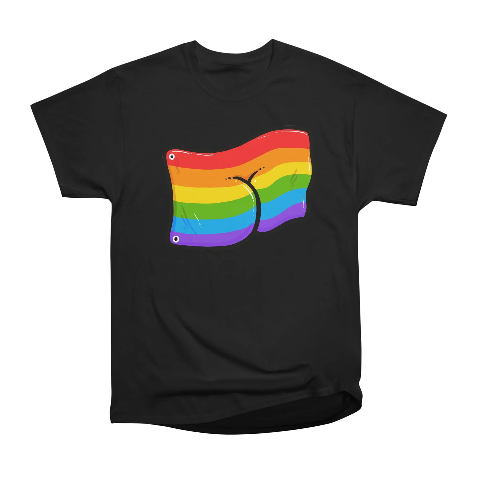 Pride Flag Butt