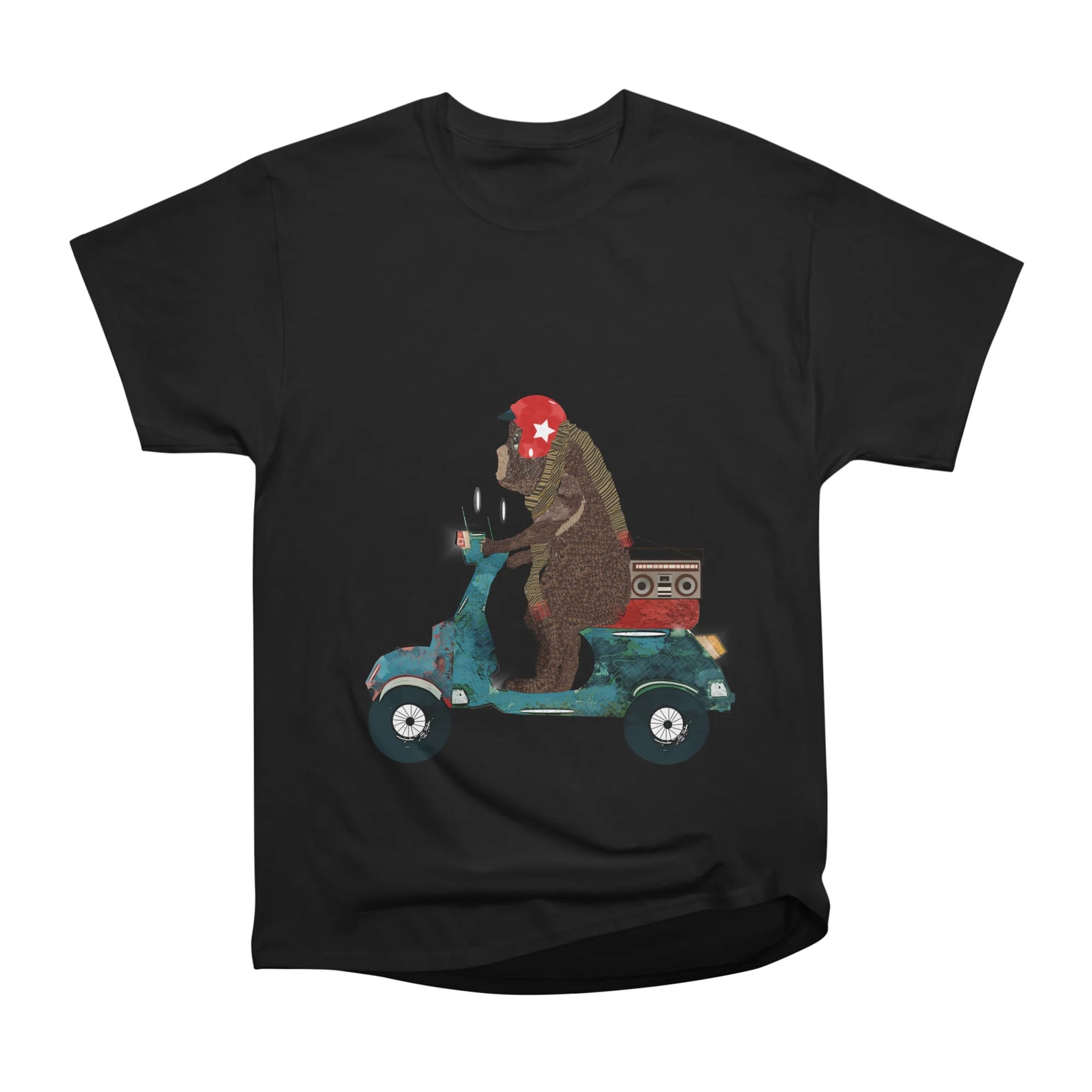 scooter bear