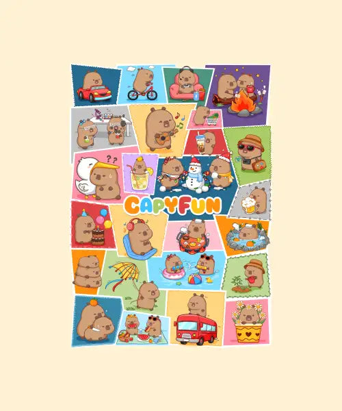 Capy Puzzle Vertical