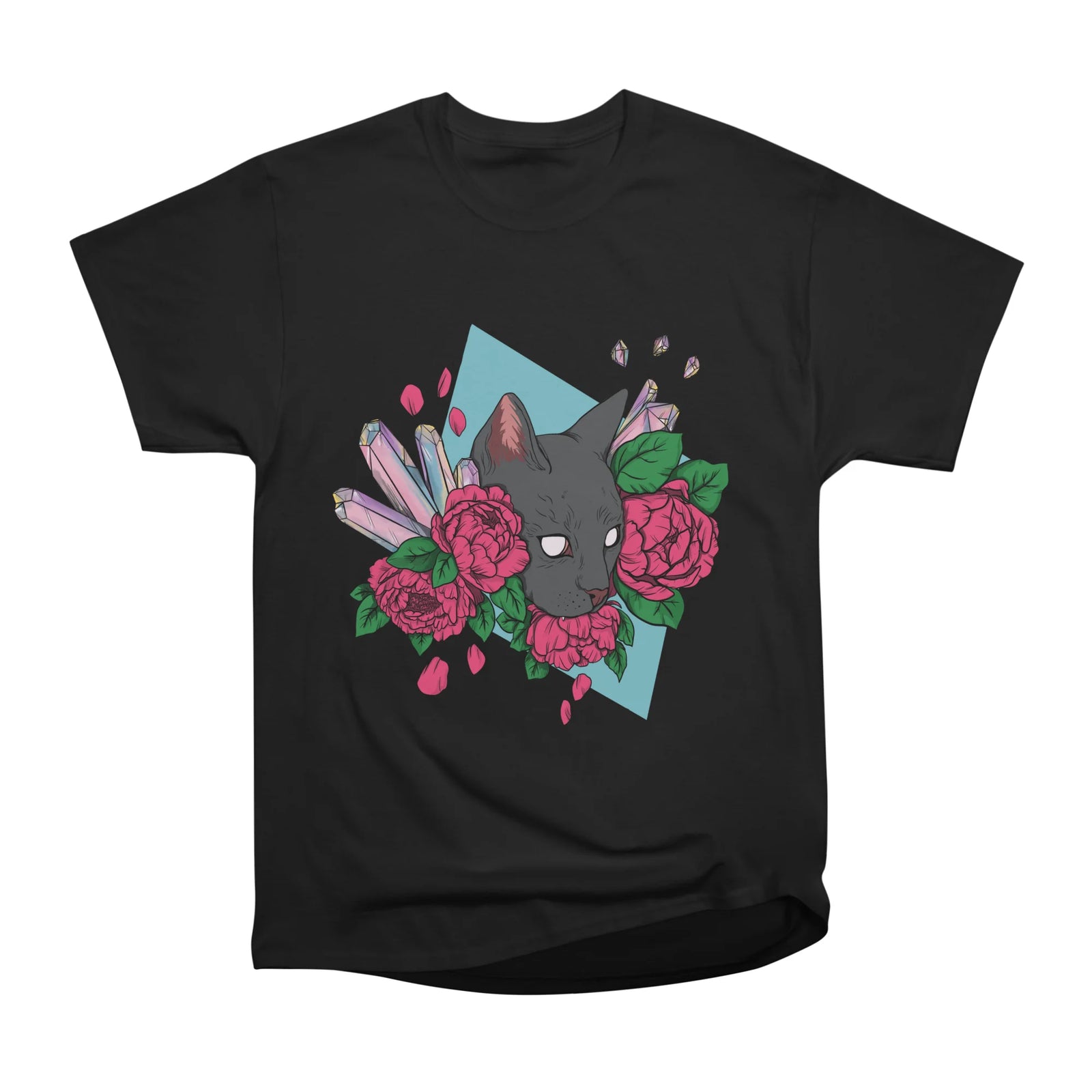 Floral Gem Cat