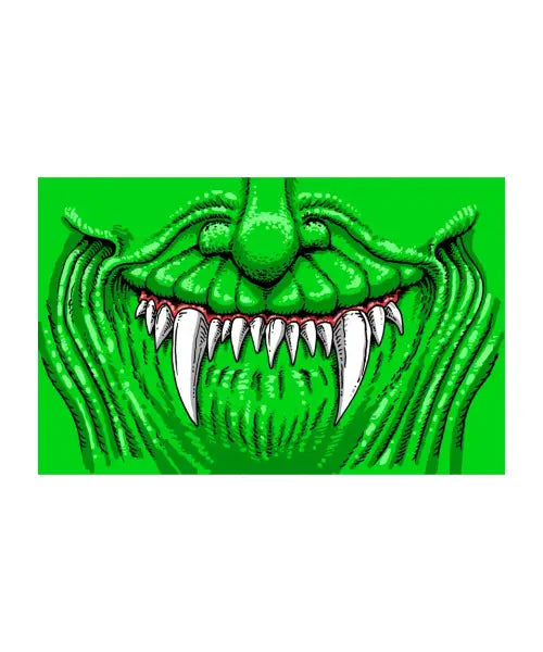 Green Monster Mouth Mask