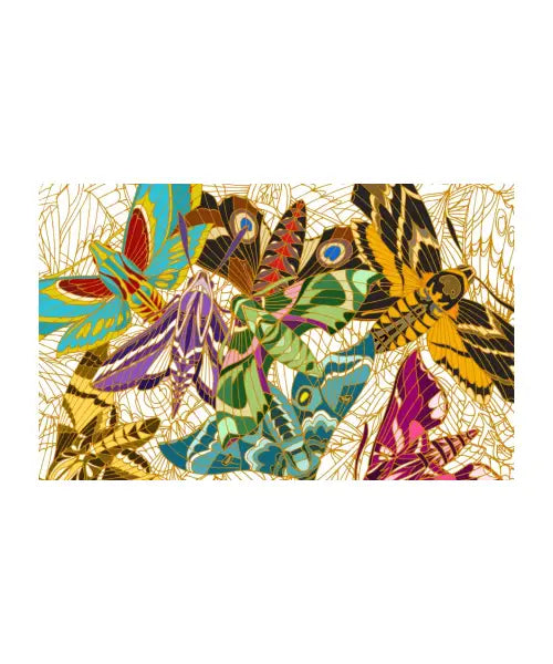 Hawk moths (light)