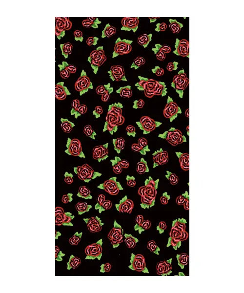 Roses on Black
