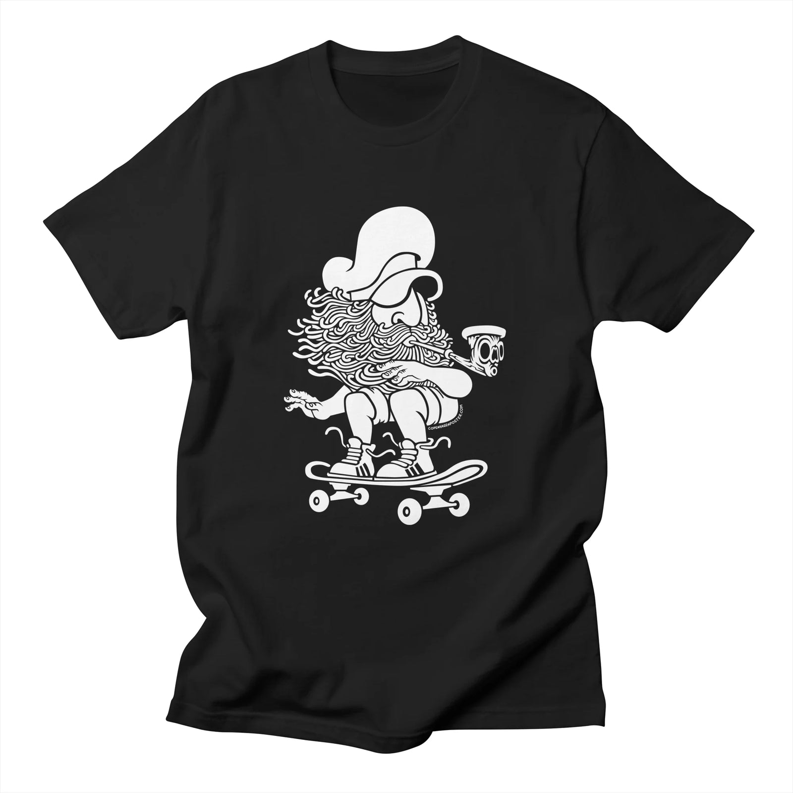 Skateboard Sailor White