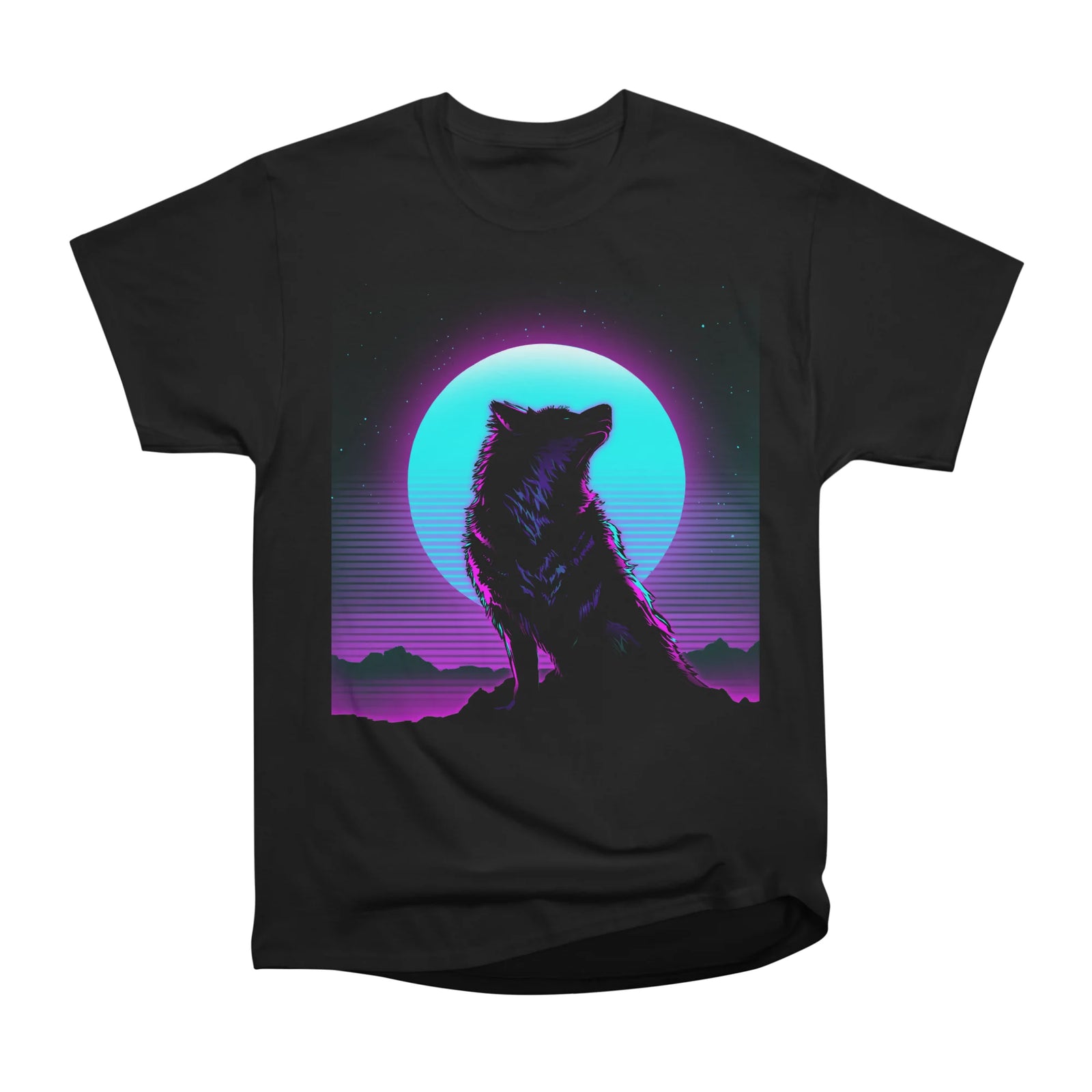 Retro Wolf