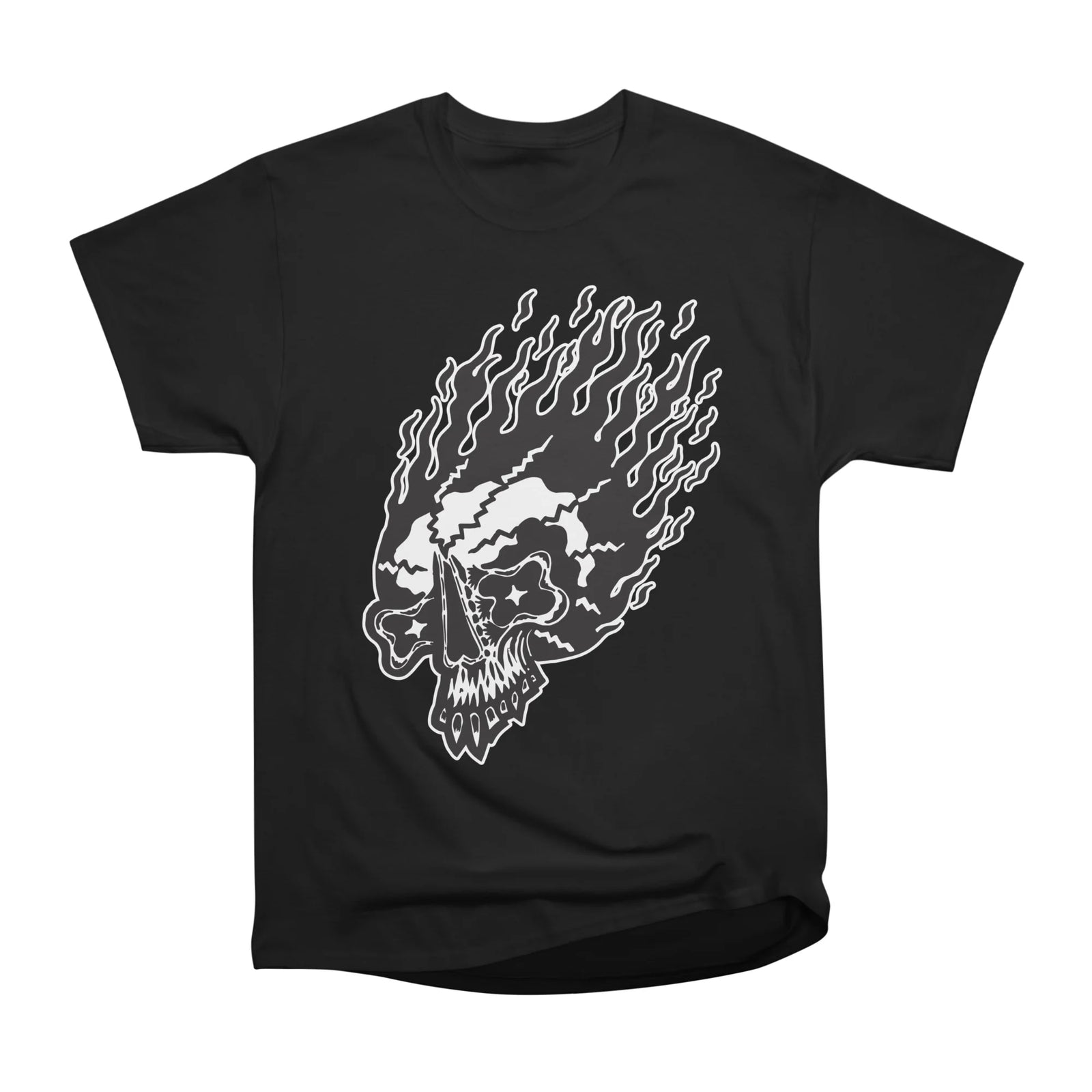 Flaming Skull