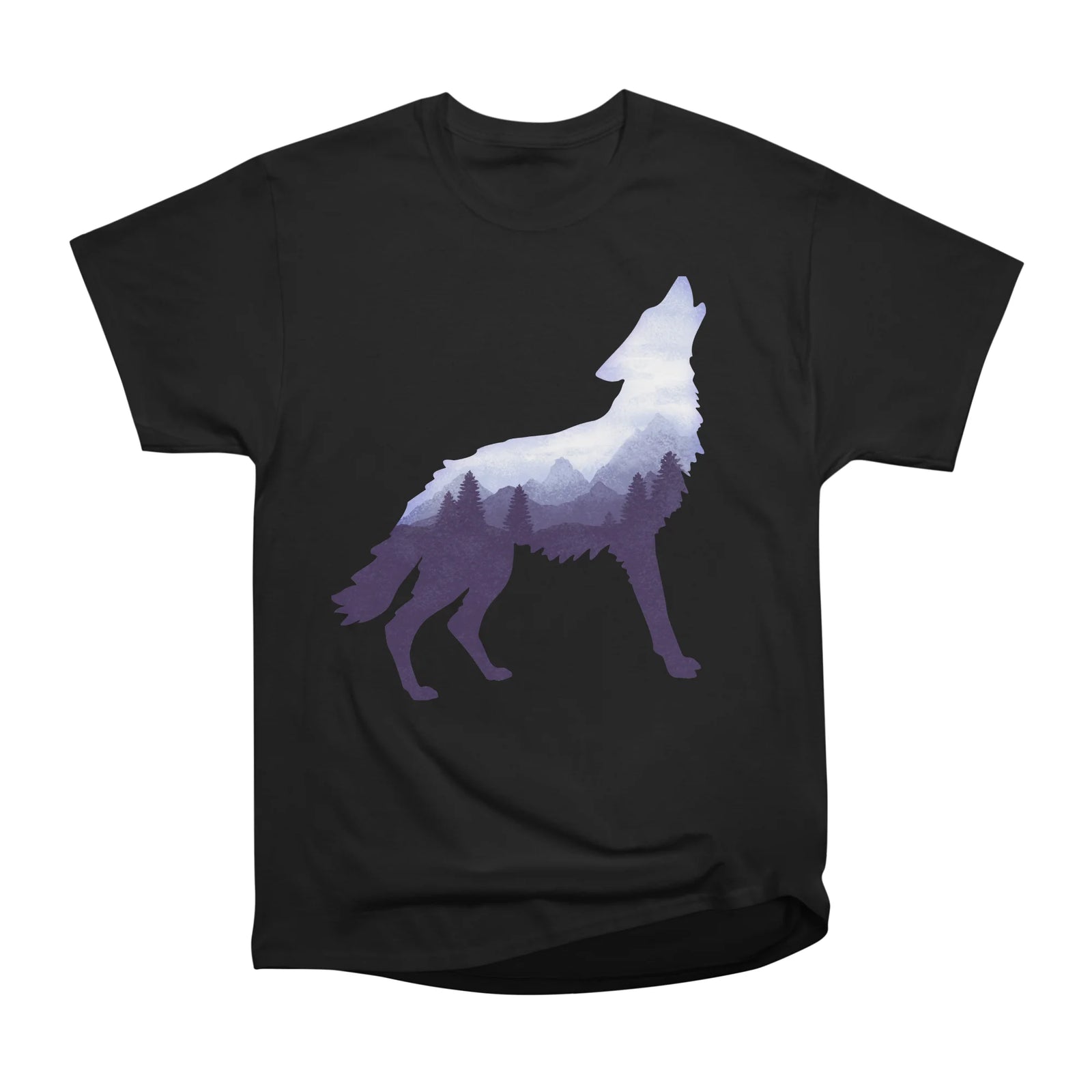 Wolf Double Exposure
