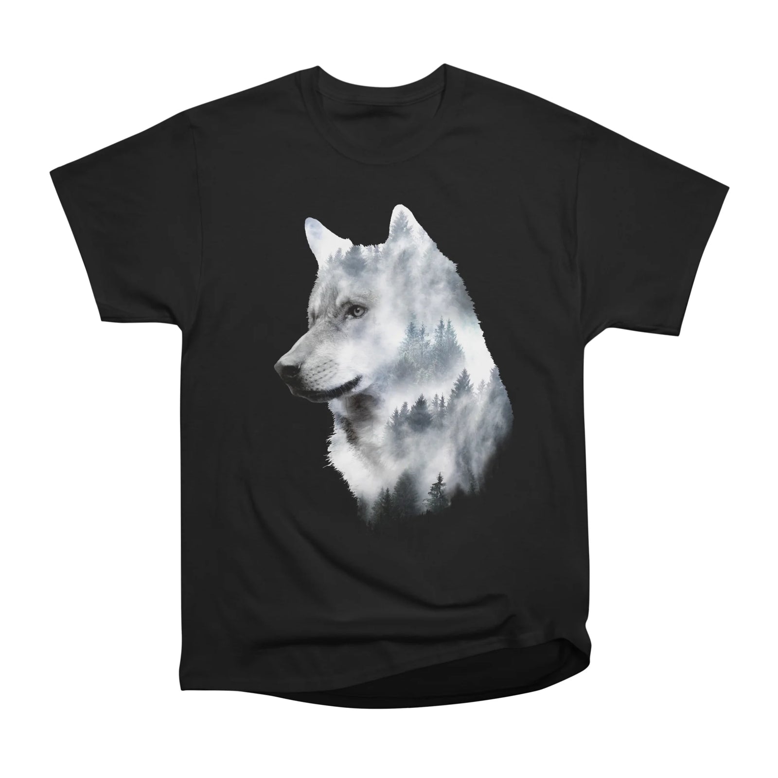 Double Exposure Wolf