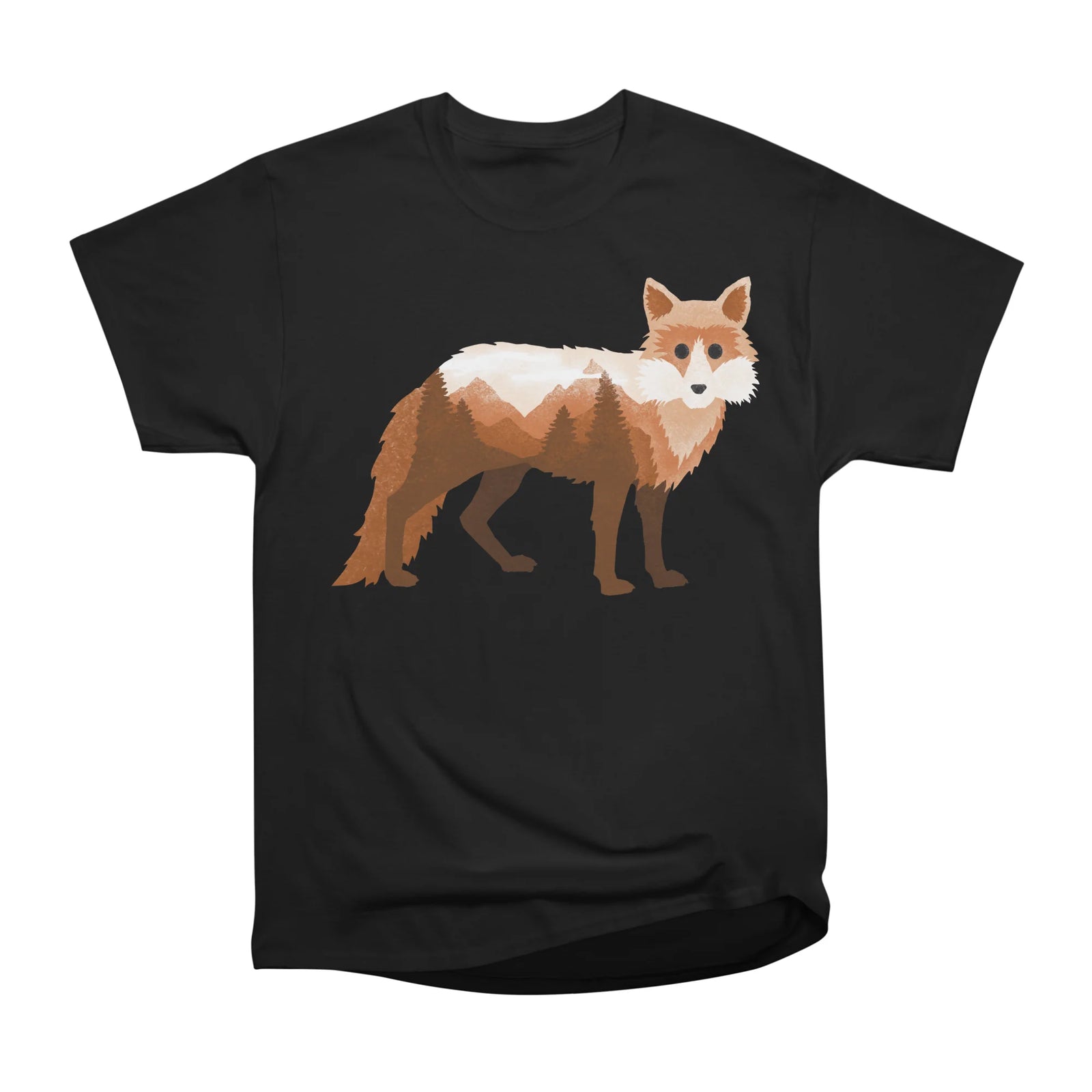Fox Vixen Double Exposure  Animal