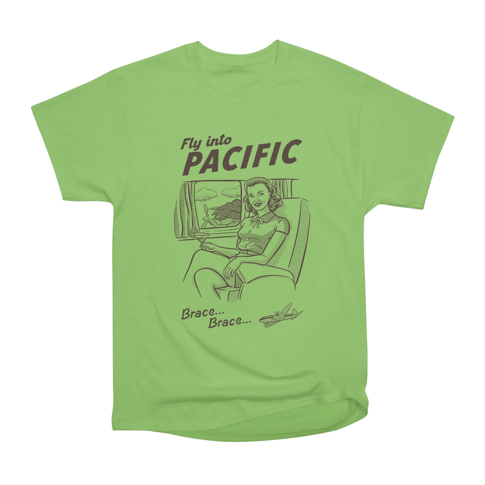 Fly into Pacific