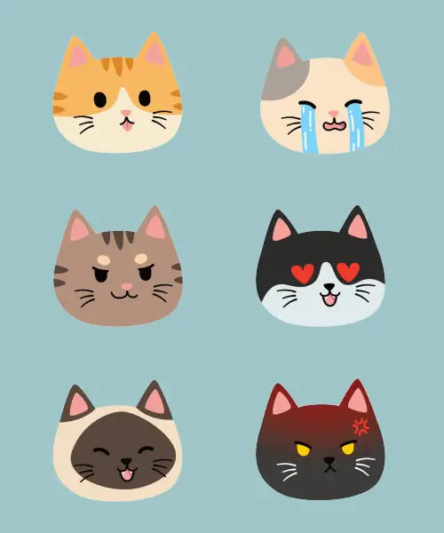 Cute Cat Emojis