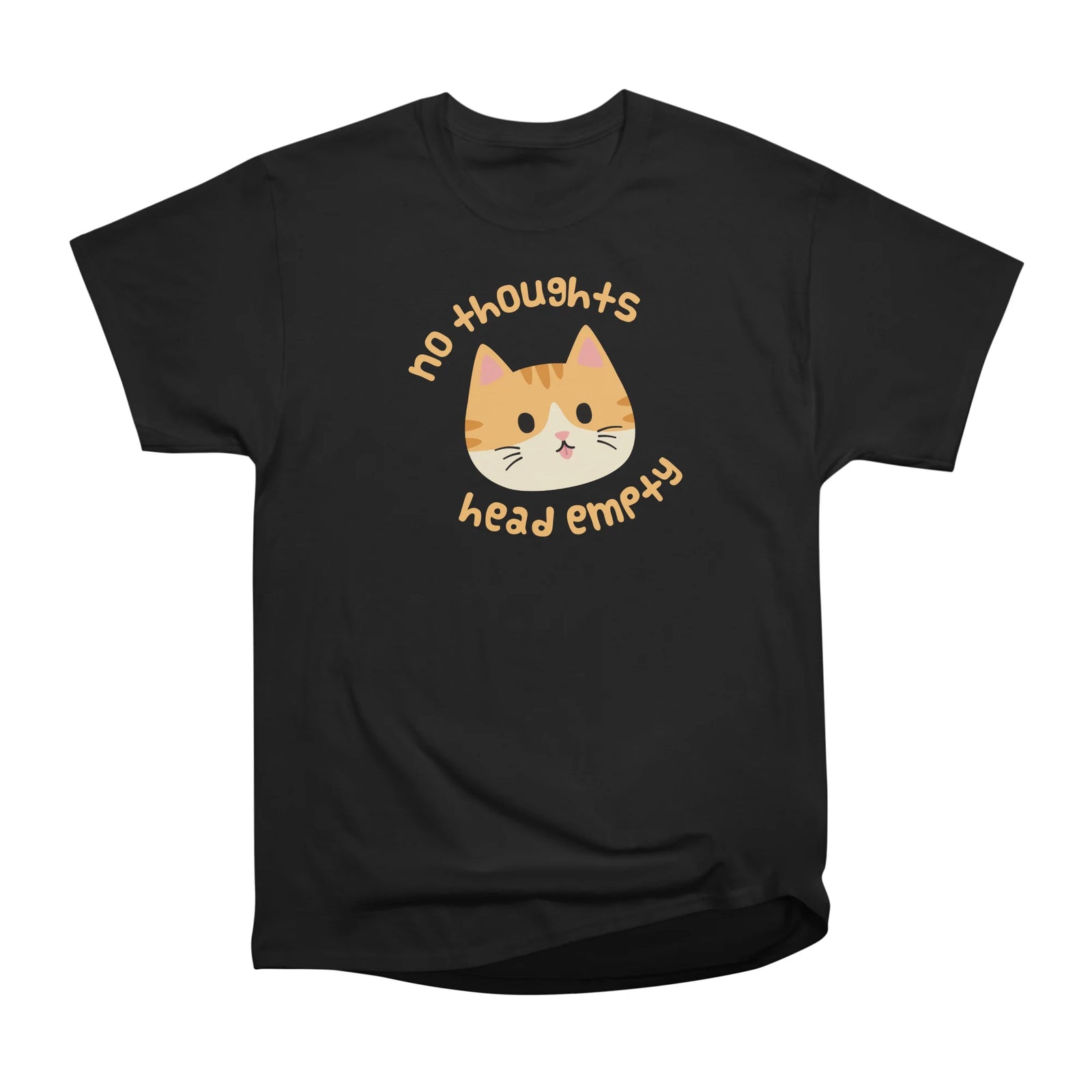 "no thoughts head empty" Cat