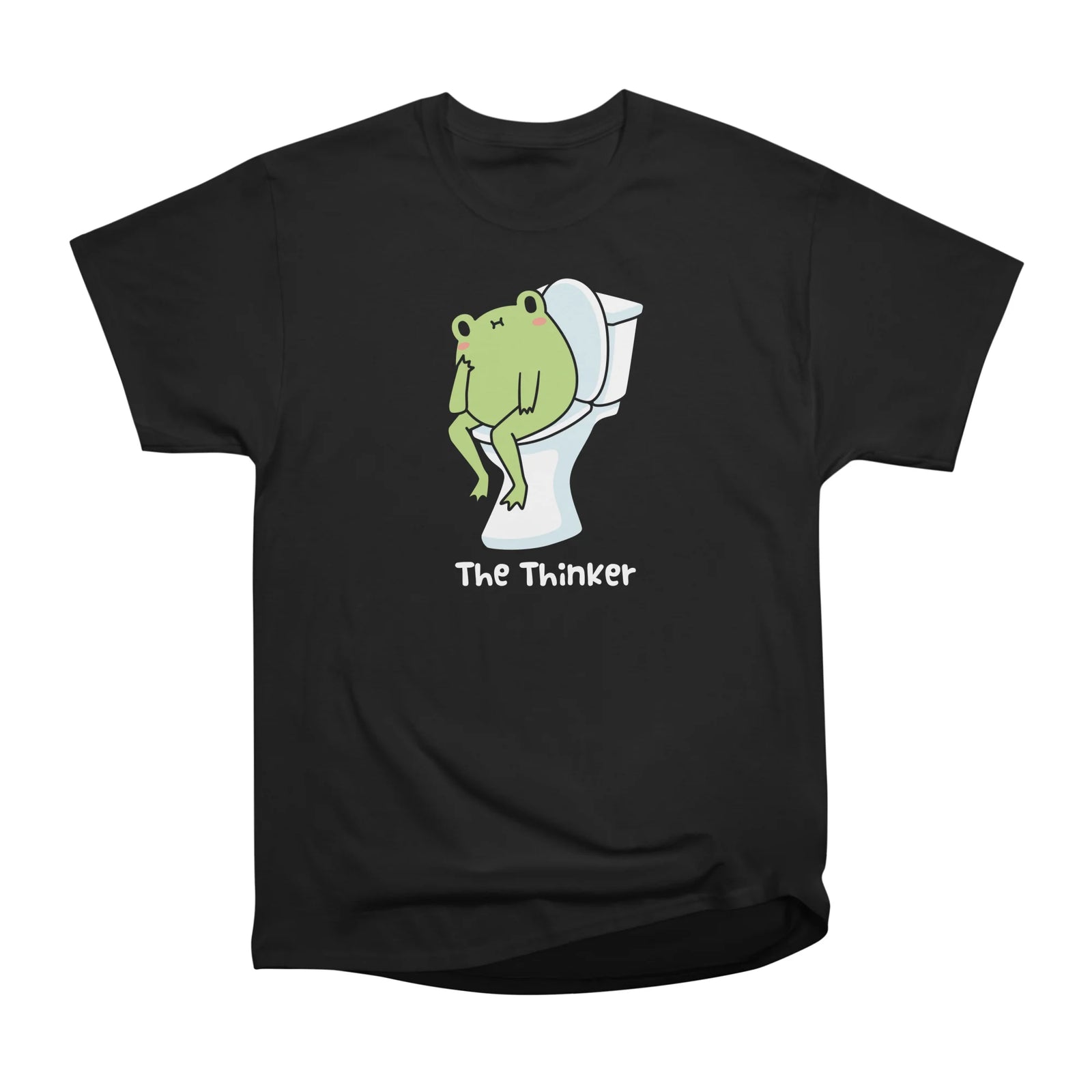 The Thinker Frog Meme