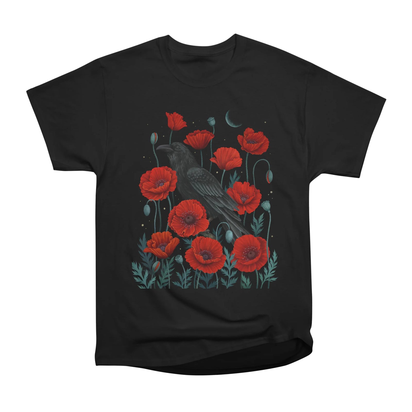 Raven in Bloom