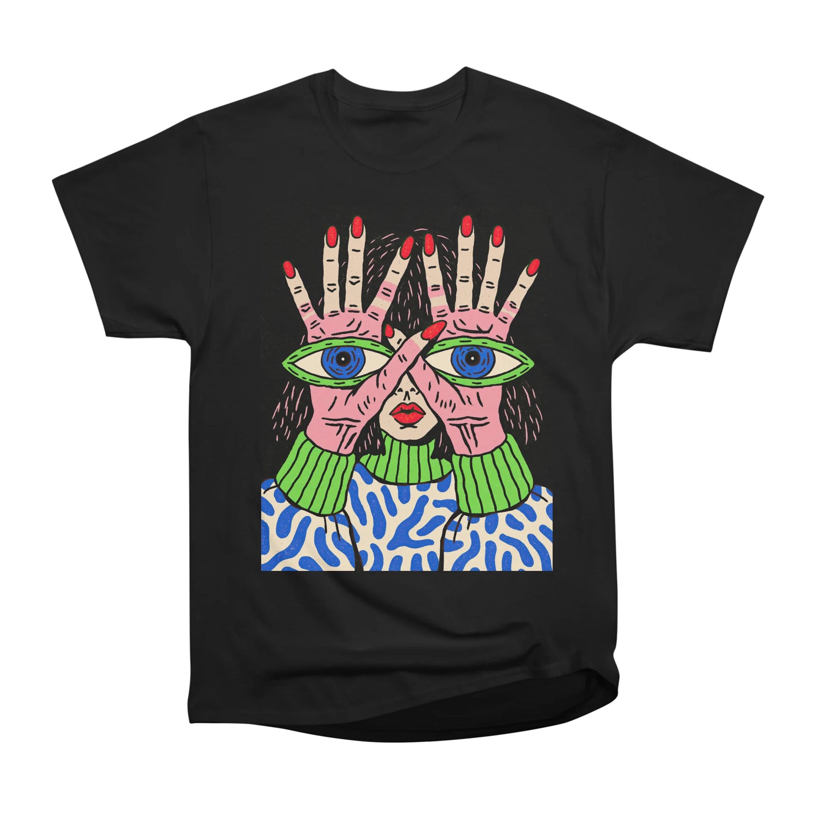 Hands Over Eyes
