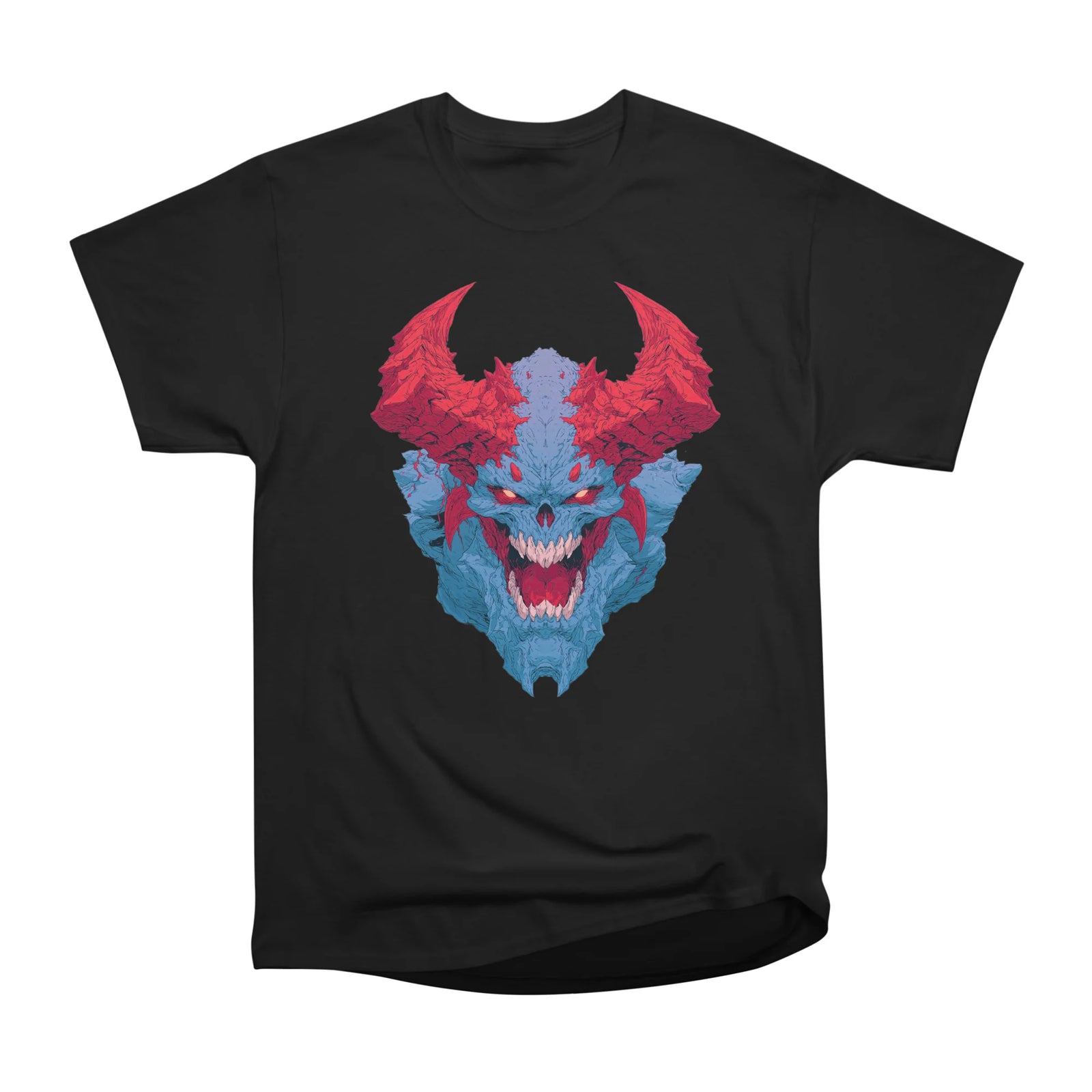 Red Wing Demon Head