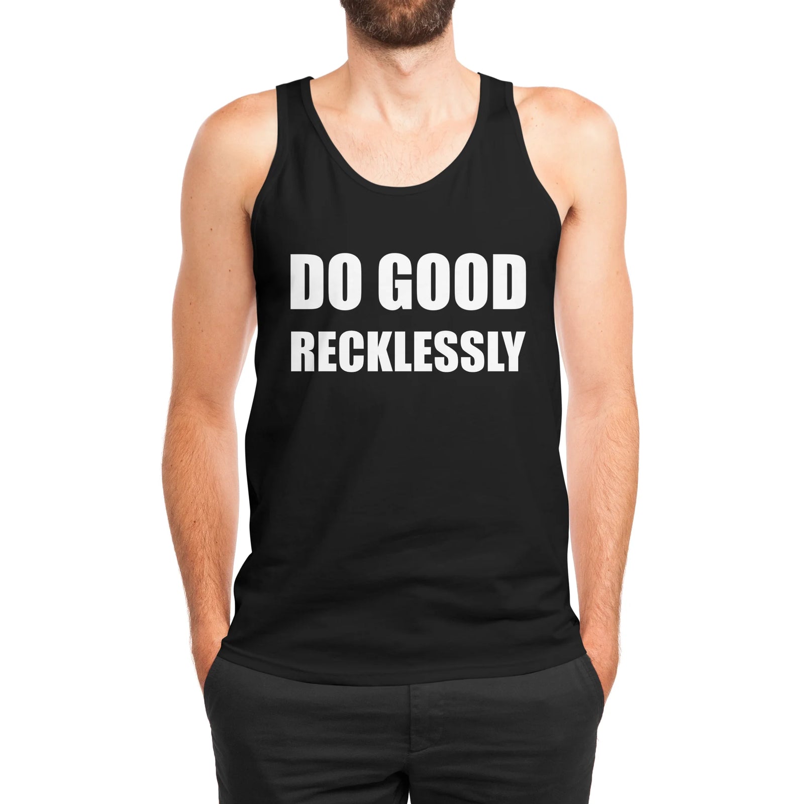 do good recklessly - model_front