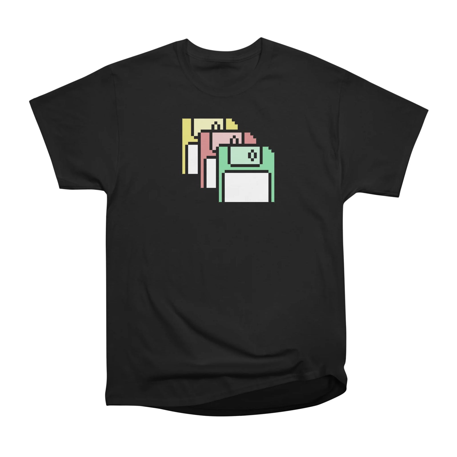 Floppy disks - pixel art