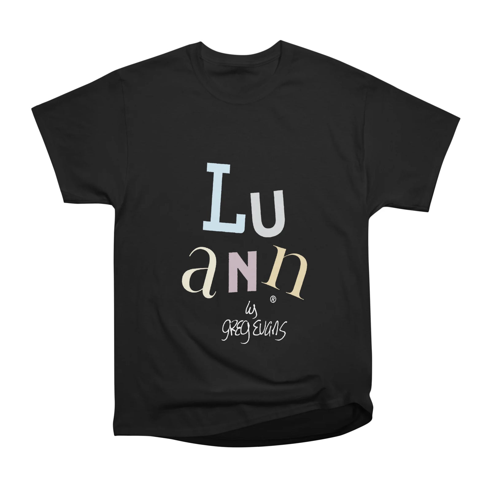Luann Title Panel Black