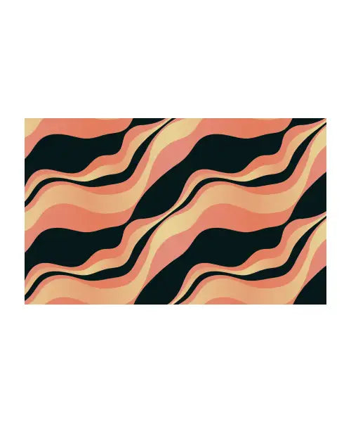 retro wavy