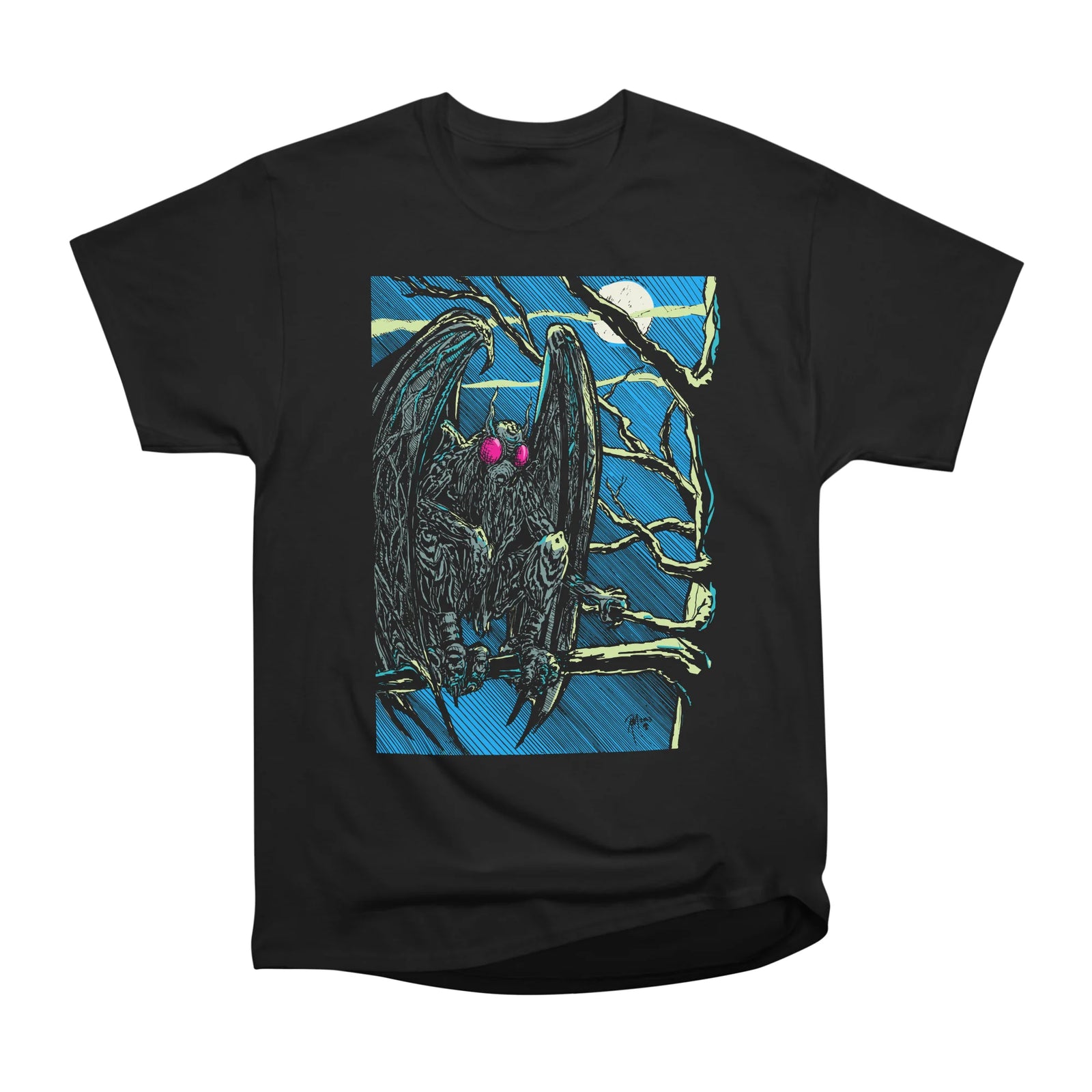 Mothman - color - dark