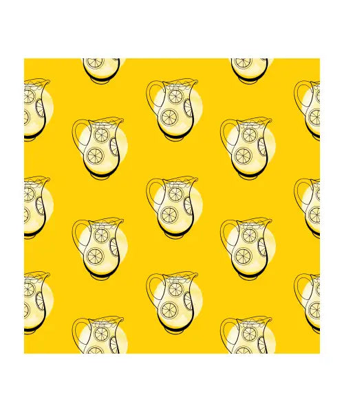 Yellow Lemonade Pattern