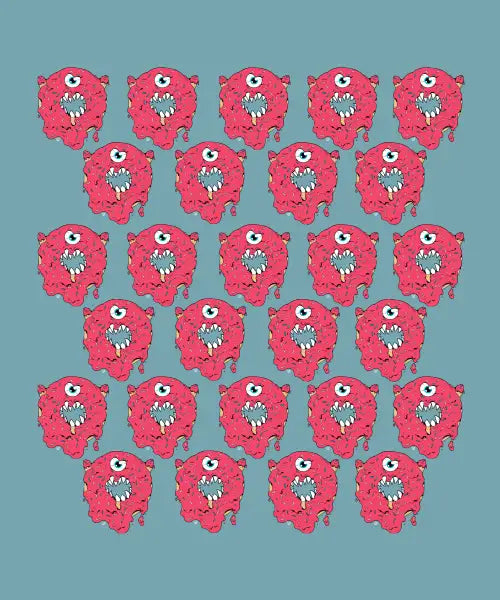 Demon Donut Pattern